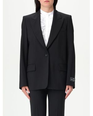 MSGM Blazer A Monopetto - Blu