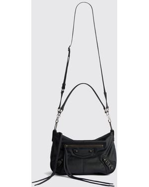 Balenciaga Borsa A Spalla Le City Moto Small - Bianco