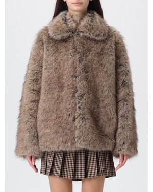 Liu Jo Fur Coats - Brown