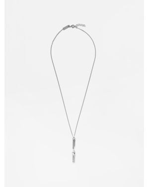 Maison Margiela Collana Twisted - Bianco