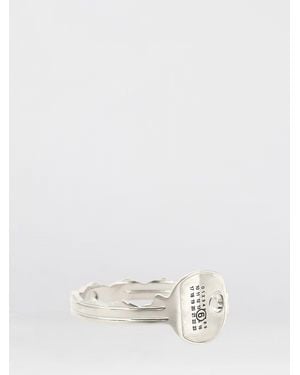 MM6 by Maison Margiela Key Brass Ring - Natural