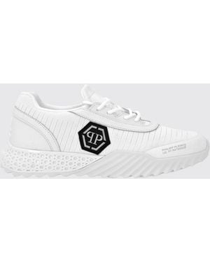 Philipp Plein Hexagon Runner Low-Top Trainers - White