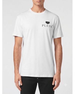 Philipp Plein Crew Neck T-Shirt - White