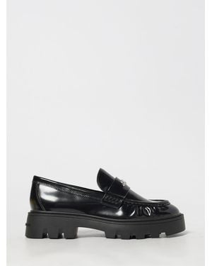 Marc Jacobs Brushed Leather Loafers - White