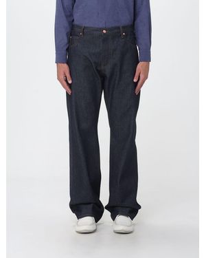 Armani Jeans J70 Cotton Denim Jeans - Blue
