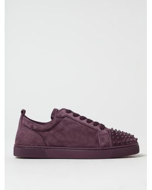 Christian Louboutin Sneakers Louis Junior Spikes - Viola