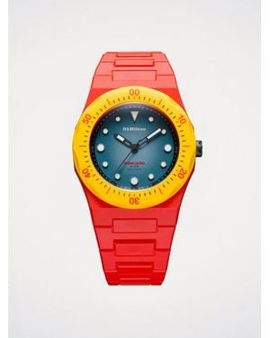 D1 Milano Uhr Herren - Orange