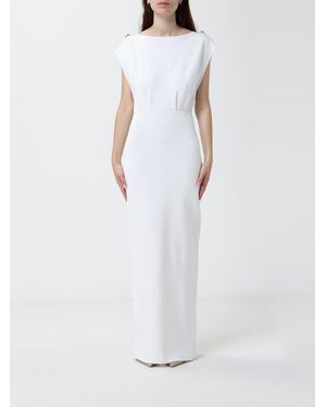 Elisabetta Franchi Long Dress - White