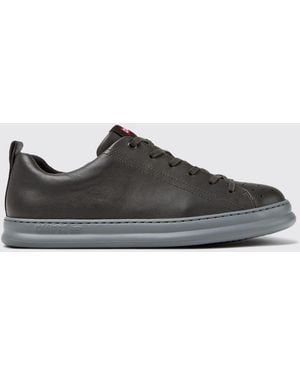 Camper Runner Low-Top Calfskin Sneakers With Eva Sole - Black