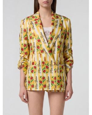 Philipp Plein Blazer Femme - Jaune