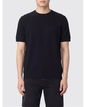 Kangra Cotton And Silk Crew Neck Knitwear - Black
