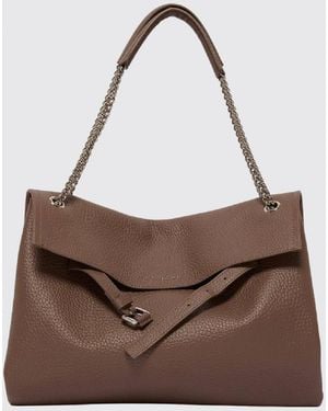 Orciani Venus Medium Shoulder Bag - Brown