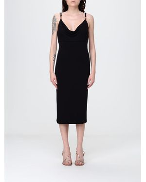 Versace Medusa '95 Crêpe Midi Dress - Black