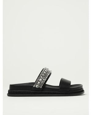 Jimmy Choo Flat Sandals - Black