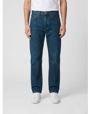 Maison Kitsuné Maison KitsunÉ Mid-Rise Straight Jeans - Blue