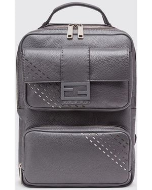 Fendi Sac Homme - Gris