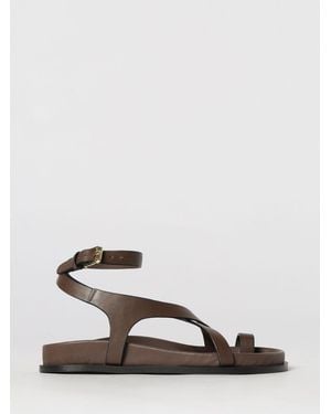A.Emery Heeled Sandal - Natural