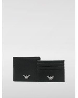 Emporio Armani Portmonnaie Herren - Schwarz