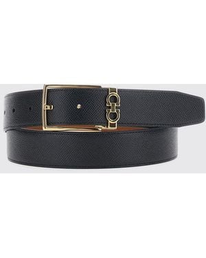 Ferragamo Gürtel Herren - Weiß