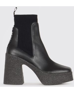 Stella McCartney Flat Ankle Boots - Black