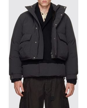 SACAI X CARHARTT WIP Quilted High-Neck Bomber Jacket - Black