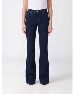 7 For All Mankind High-Waisted Bootcut Jeans - Blue