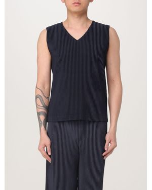 Homme Plissé Issey Miyake Canotta - Blu