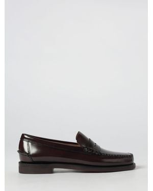 Sebago Classic Dan Brushed Leather Loafers - White