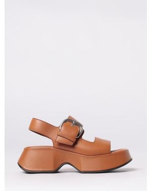 Vic Matié Vic Mati&Eacute Leather Sandals - Brown