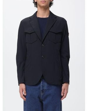 Peuterey Orkney Single-Breasted Lightweight Jacket - Blue