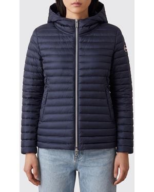 Colmar Nylon Hooded Down Jacket - Blue