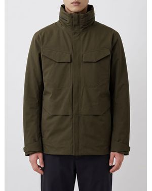 Veilance Field High-Neck Gore-Tex Jacket With Patch Pockets - Green
