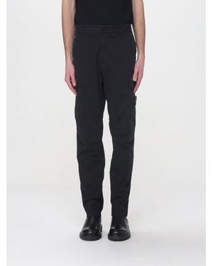 Stone Island Cargo Trousers - Black