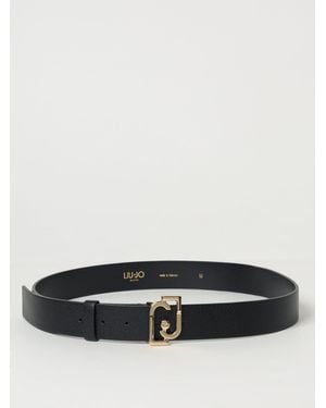 ベルト LIU JO Woman Belt Black NF2186P0055 22222 8056255631140---