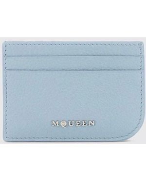 McQueen Geldbeutel Damen Mcqueen - Blau
