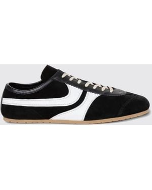 Dries Van Noten Suede Trainers - White