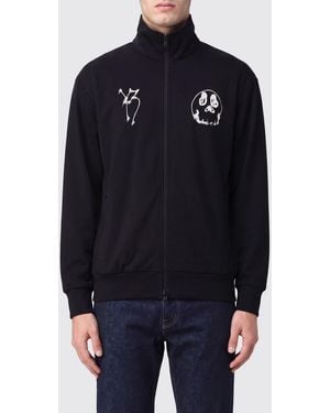 Y-3 High Neck Zip-Up Track Jacket - Blue