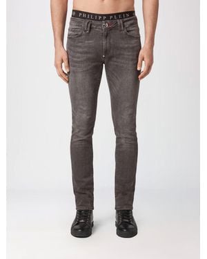 Philipp Plein Slim Fit Skinny Jeans - Grey