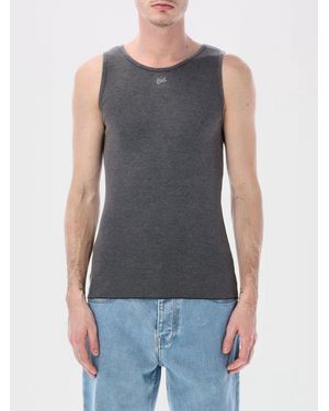 ERL Basic Cotton Blend Tank Top - Blue