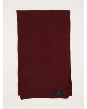 Peuterey Solid Colour Wool And Cashmere Blend Scarf - Purple