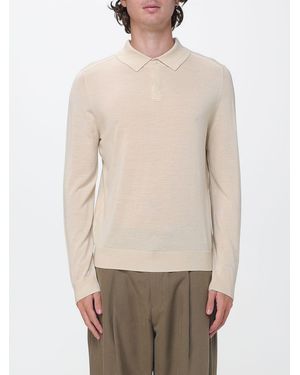 Paul Smith Polo A Maniche Lunghe - Neutro