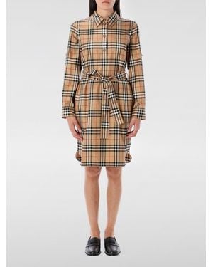 Burberry Vestido Mujer - Neutro