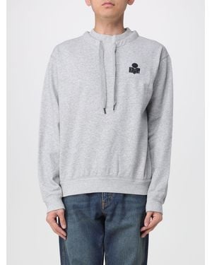 Isabel Marant Cotton Hoodie - Grey