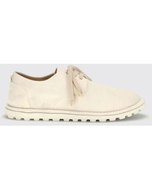 Marsèll Sancrispa Suede Derby Shoes - Natural