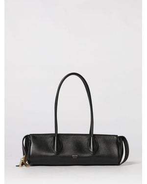 KHAITE Leather Bag - Black