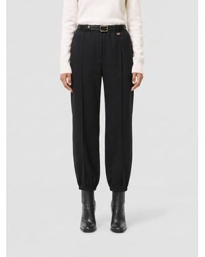Burberry Pantaloni Straight - Nero