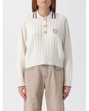 Brunello Cucinelli Polo Damen - Weiß