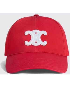 Celine Sombrero Mujer - Rojo
