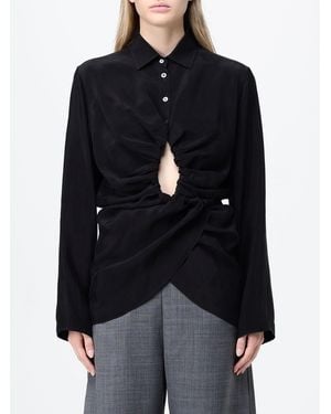 Maison Margiela Cupro Shirt - Black