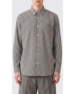 Comme des Garçons Camicia A Quadri Vichy - Grigio